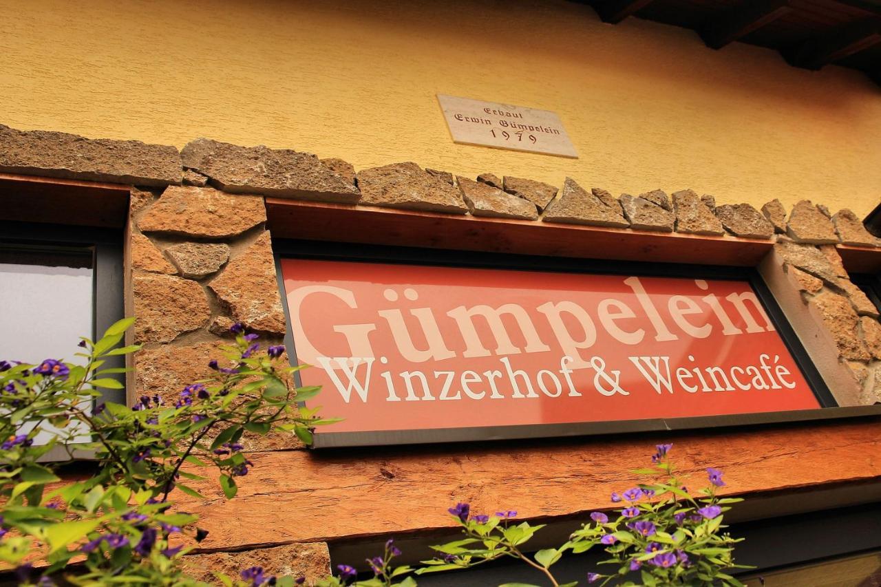 Ferienwohnung Winzerhof&Weincafe Gümpelein Willanzheim Exterior foto